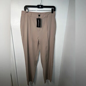 Sheinsxy, L, raccolta carta, high waist, straight leg, front seam button zip